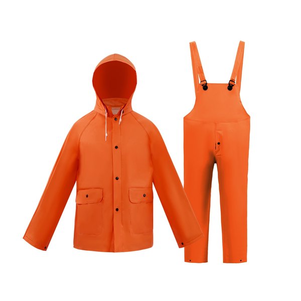 2W International Orange Heavy Weight Rain Suit, 5X-Large 7040SD-OR 5XL